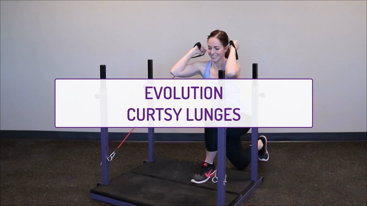 Evolution Curtsy Lunges