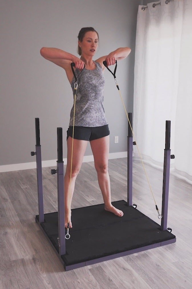 Save time with home exercises on the Evolution